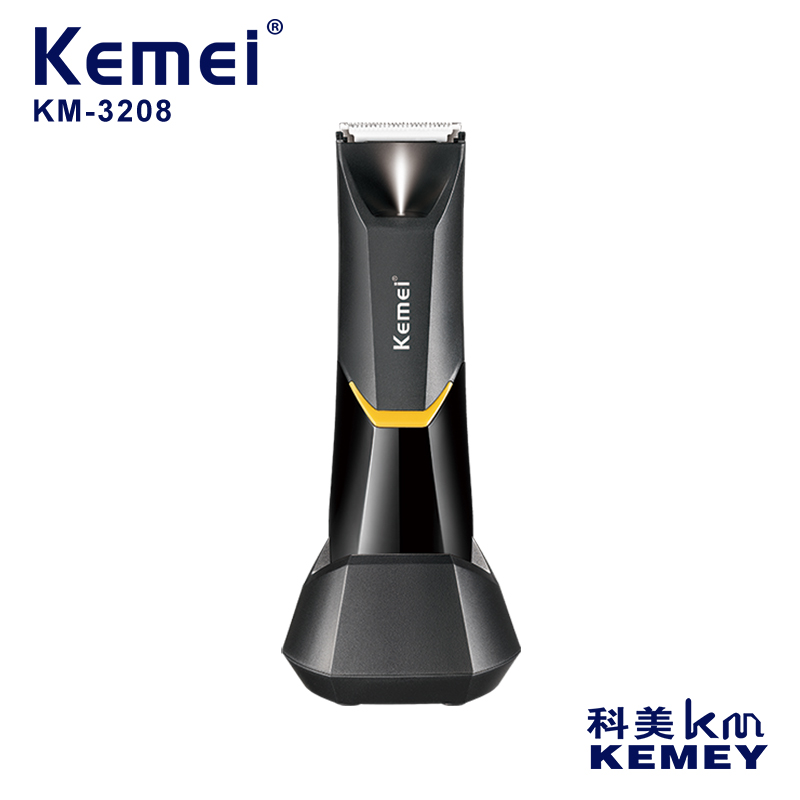 跨境厂家直供私密剪 科美KM-3208电动理发器 成人体毛修剪器