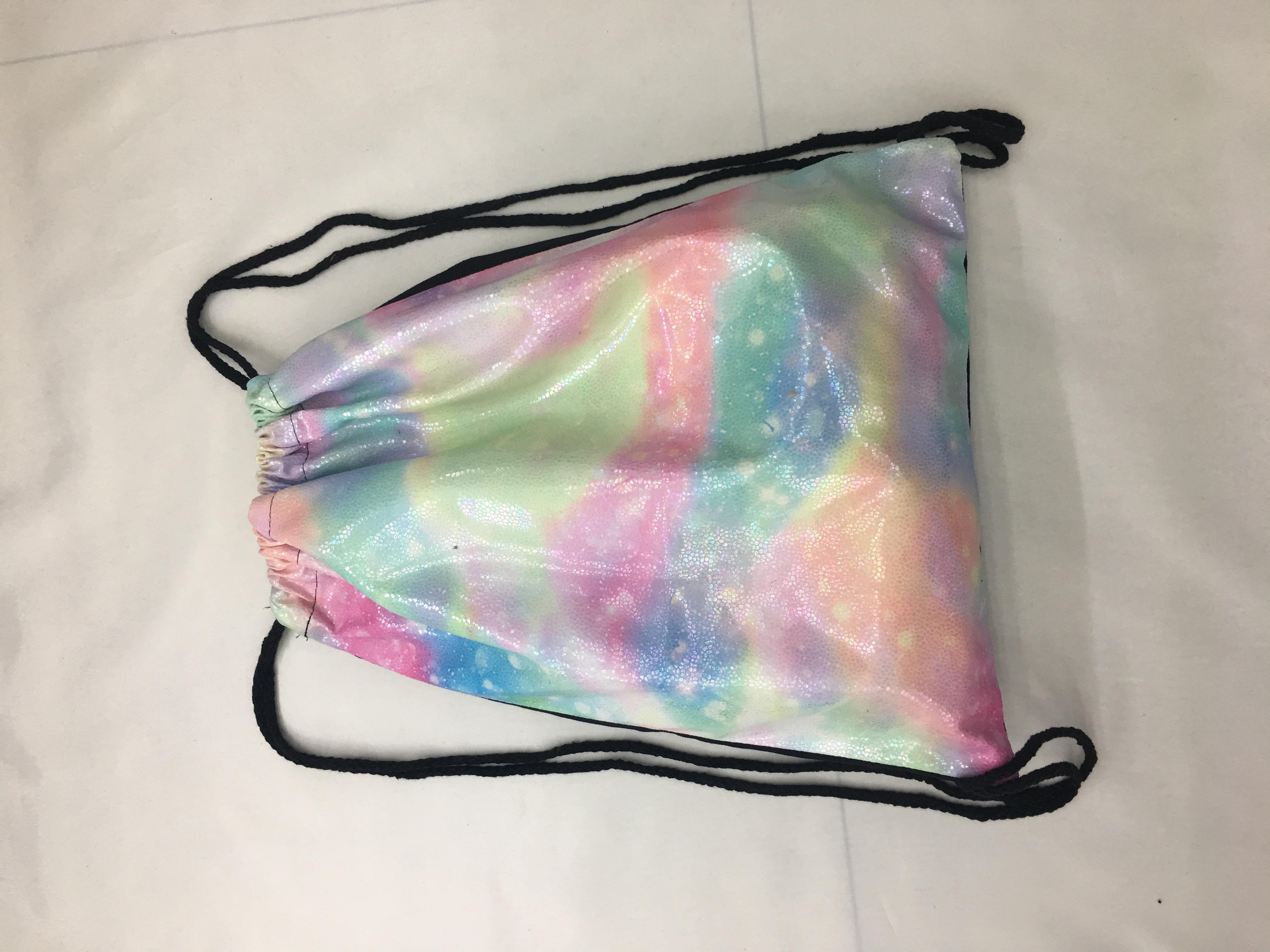 PU皮束口包 休闲包 拉绳袋 抽绳包 ，双肩运动，涤纶收纳袋，学生背包详情2
