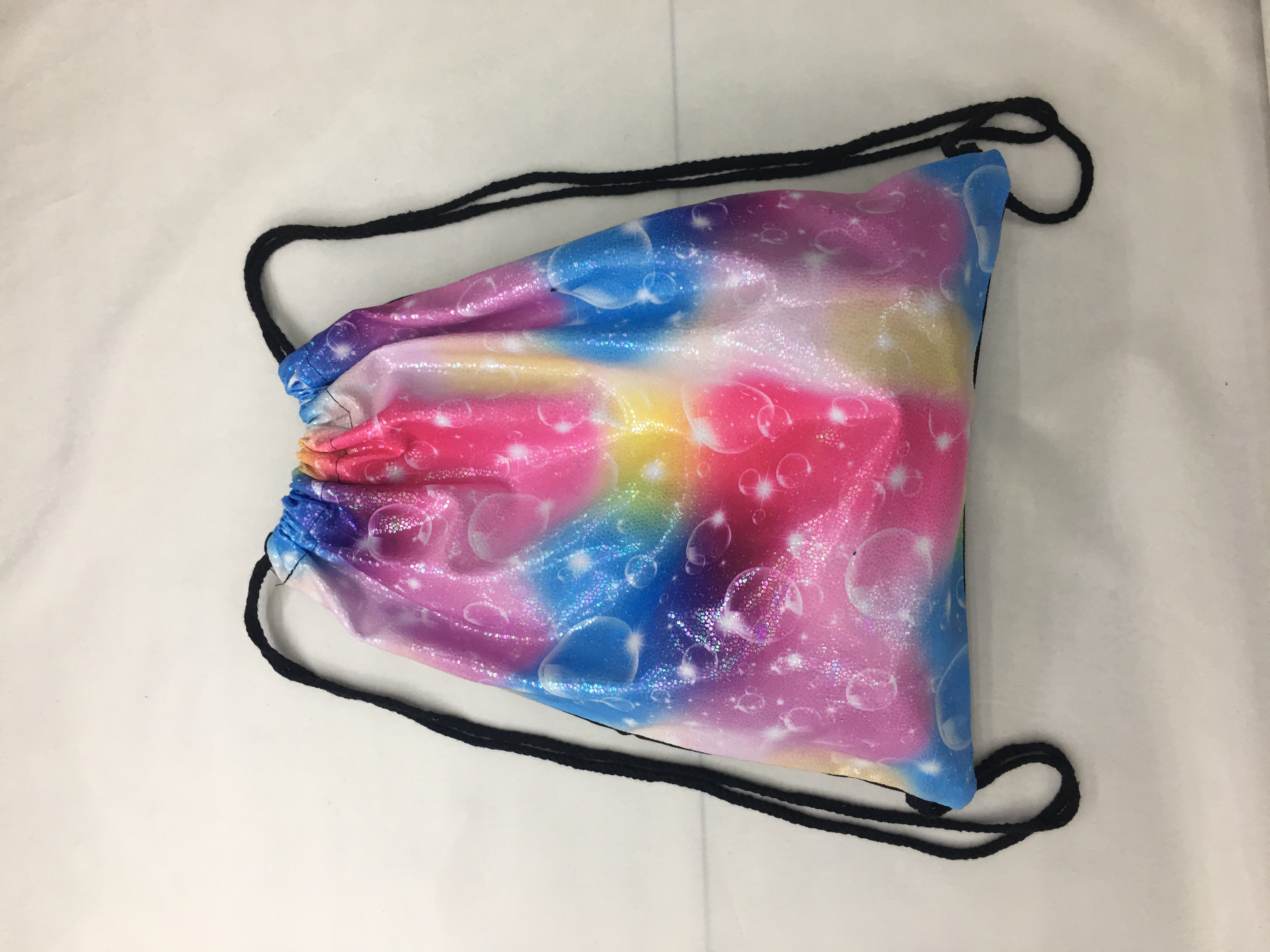 PU皮束口包 休闲包 拉绳袋 抽绳包 ，双肩运动，涤纶收纳袋，学生背包详情3