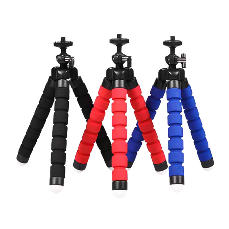 Octopus Stand Sponge Tripod Digital Accessories Desktop Phone Clip Live Stand Action Camera Accessories
