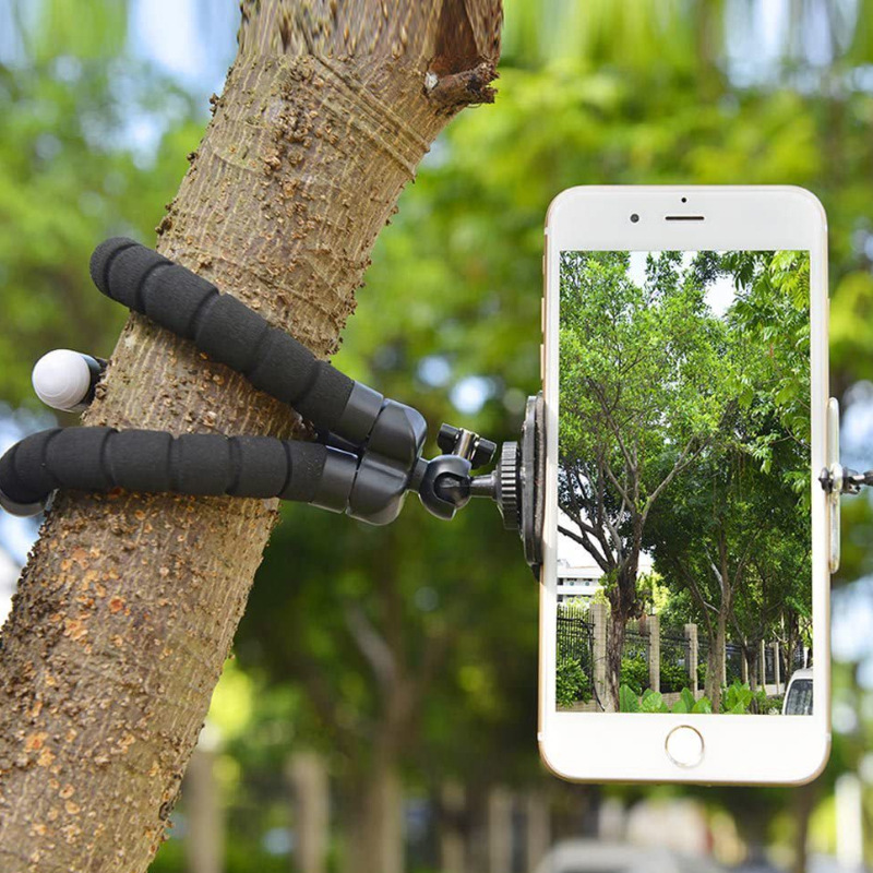 Octopus Stand Sponge Tripod Digital Accessories Desktop Phone Clip Live Stand Action Camera Accessories Application Scenario