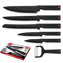  kk-10hl 刀具套装厨房不锈钢刀具厨师刀面包刀厨具六件套 礼品套刀
