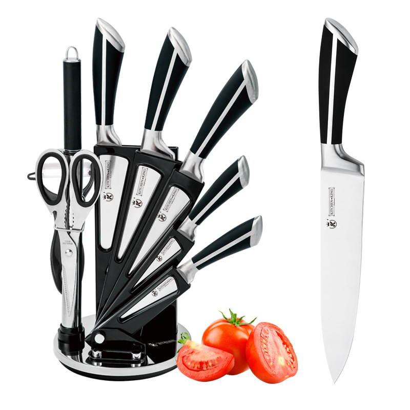 20KK-012 Kitchen stainless Steel Kitchen Knife Set Hollow handle Chef's Knife Gift Set Knife in stock thumbnail