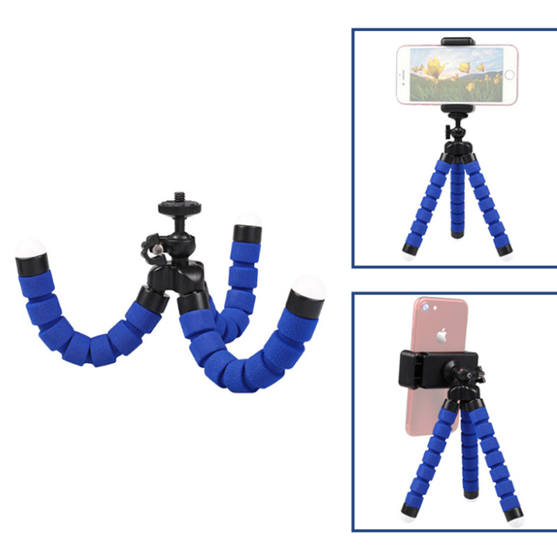 Octopus Stand Sponge Tripod Digital Accessories Desktop Phone Clip Live Stand Action Camera Accessories Specification drawing
