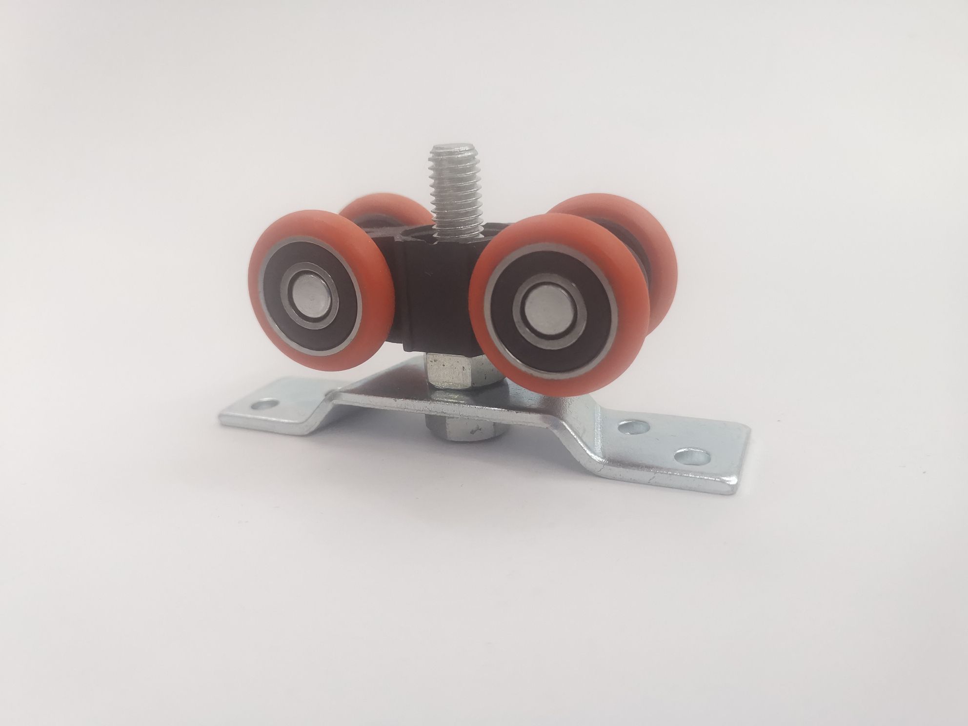 Solid wood door lifting wheel cabinet door track pulley Central and South American style sliding door pulley flat open bathroom door lifting wheel Application Scenario