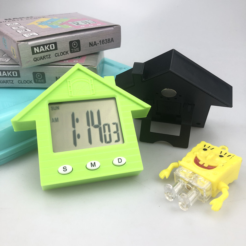 电子计时器NA-1638A多功能小型家用电子钟迷你小号车钟学生做题考试计时表详情10