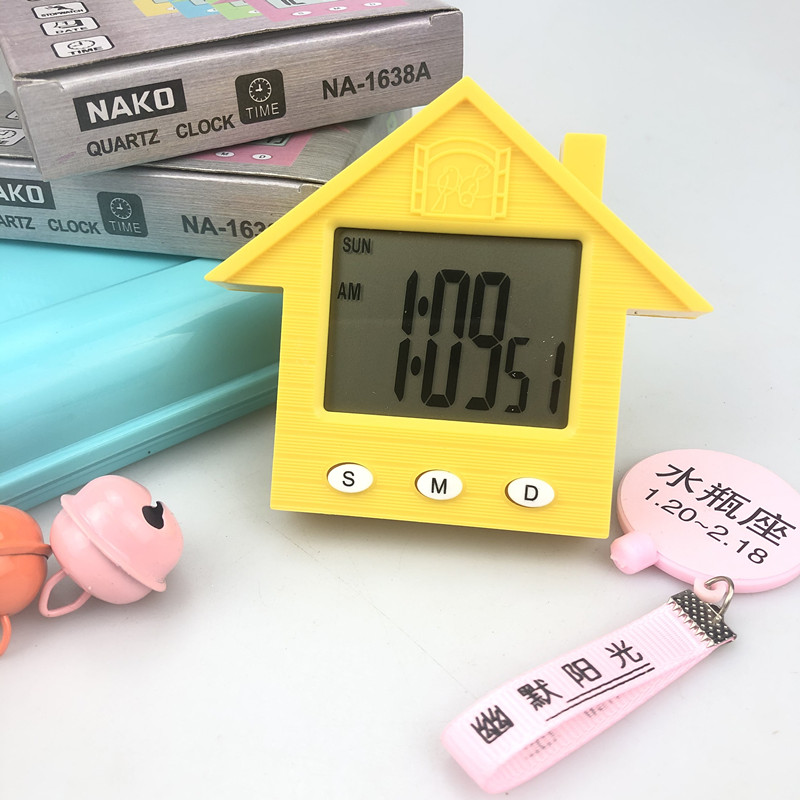 电子计时器NA-1638A多功能小型家用电子钟迷你小号车钟学生做题考试计时表详情6