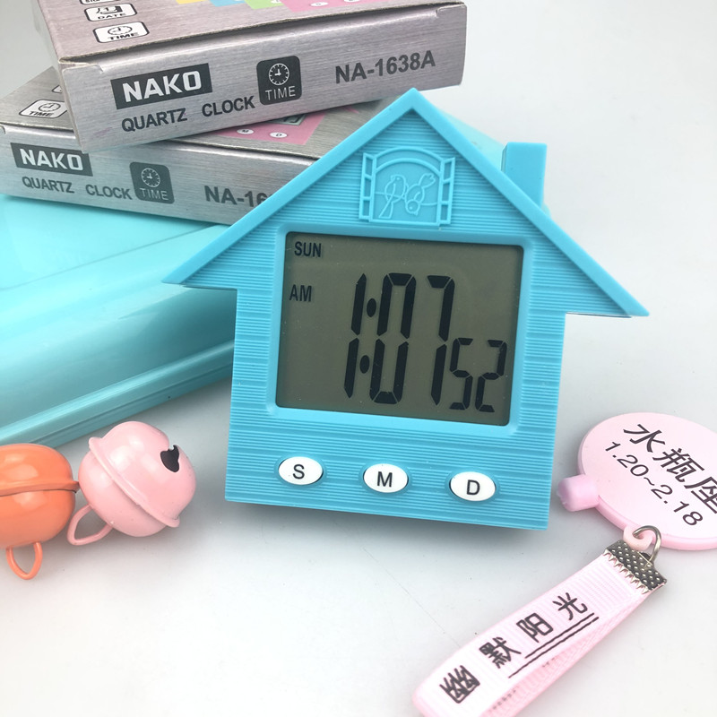 电子计时器NA-1638A多功能小型家用电子钟迷你小号车钟学生做题考试计时表详情9