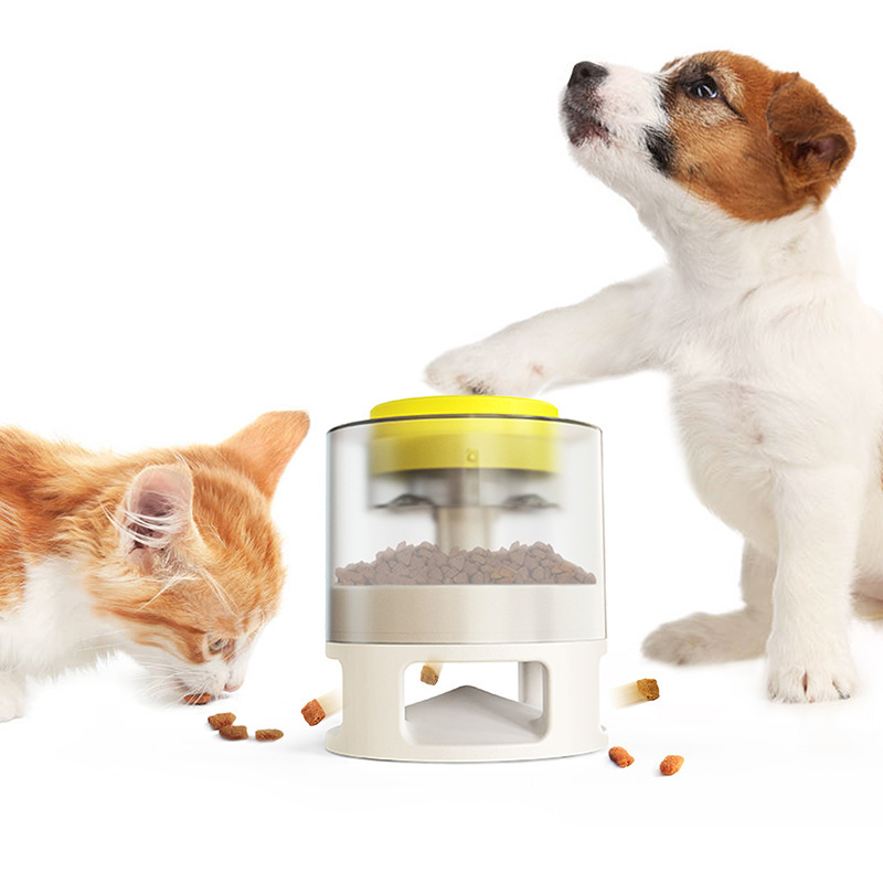 宠物趣味喂食器防噎食漏食慢食器猫咪狗狗玩具缓食弹食器宠物用品详情图4