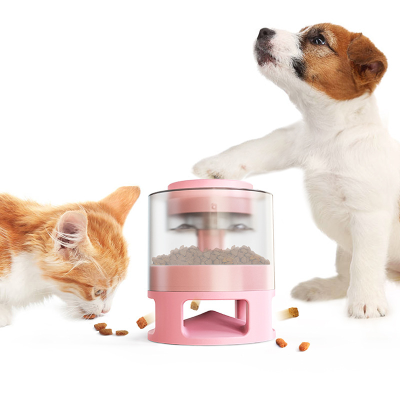 宠物趣味喂食器防噎食漏食慢食器猫咪狗狗玩具缓食弹食器宠物用品详情图5