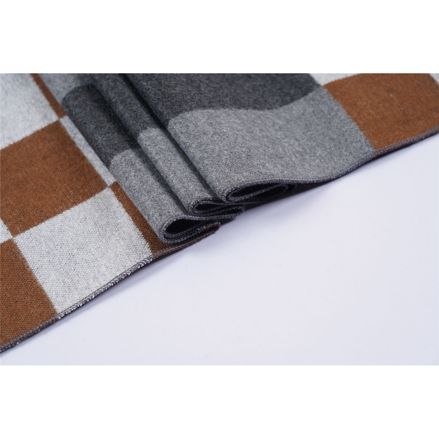 New Vision high quality designer trendy head scarf famous brands customized printed vintage scarves mens details Picture