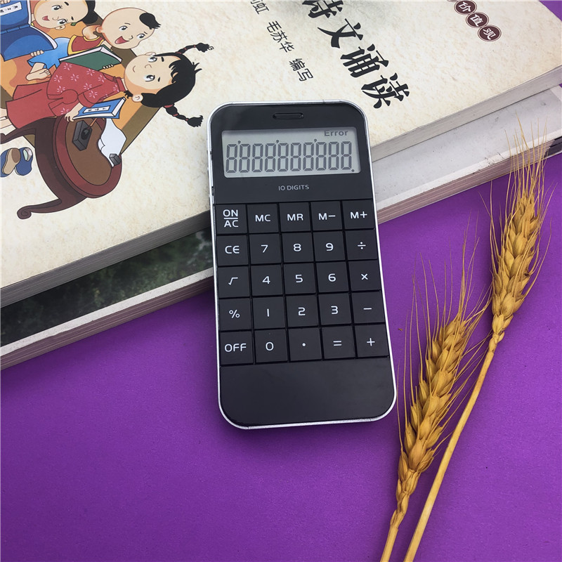 计算器5S手机式直板10位数计算口袋便携简单彩色外贸畅销计算机详情6