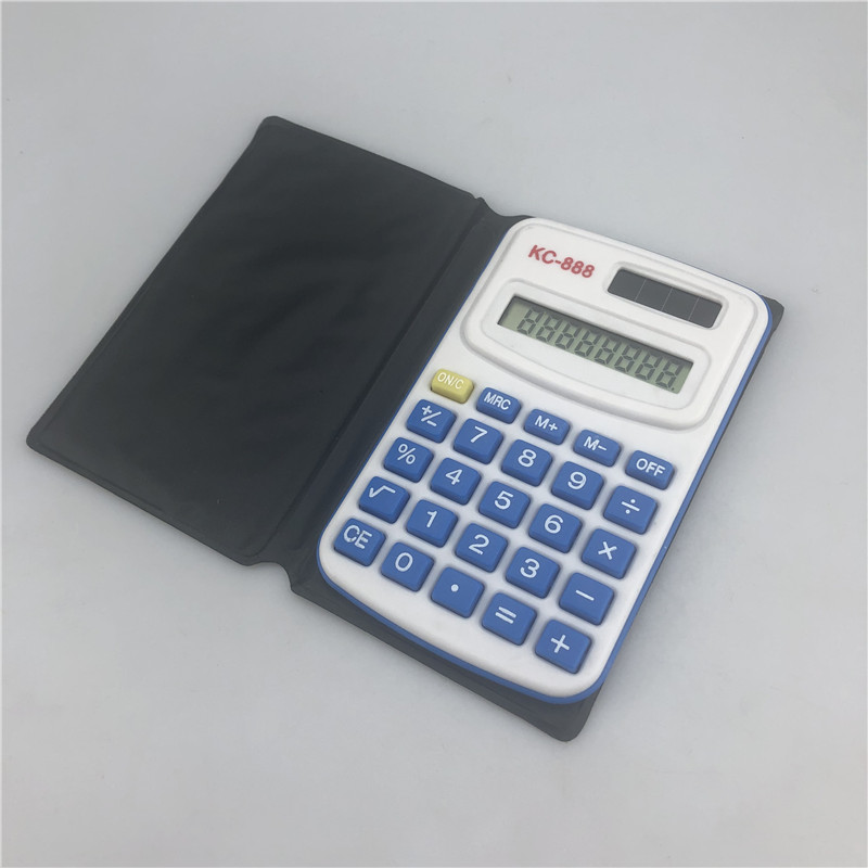 计算器彩色KC-888迷你便携小计算器8位数计算外贸热销口袋小号计算机详情7