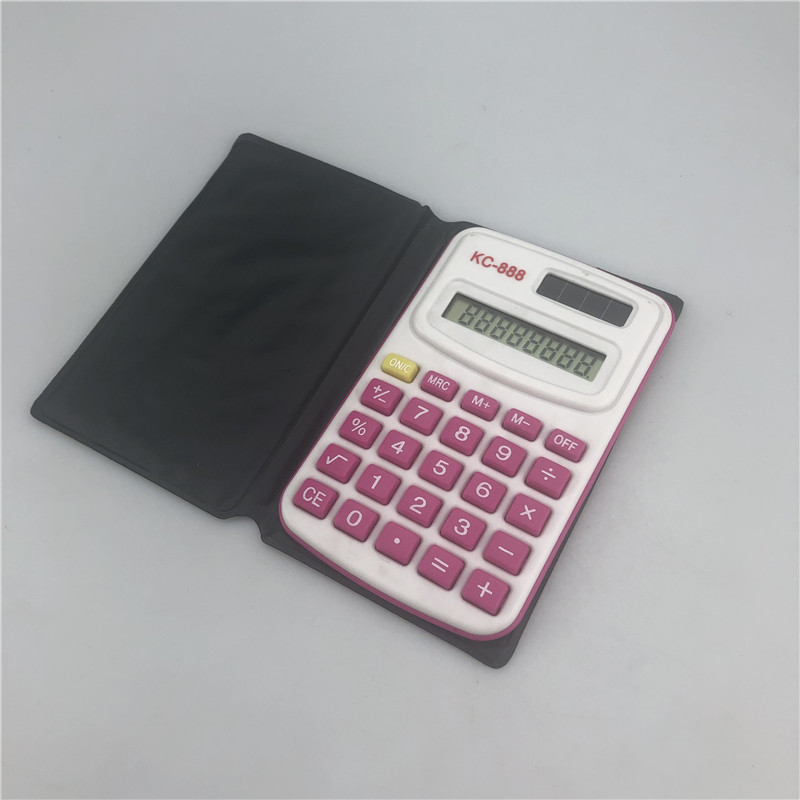 计算器彩色KC-888迷你便携小计算器8位数计算外贸热销口袋小号计算机详情6
