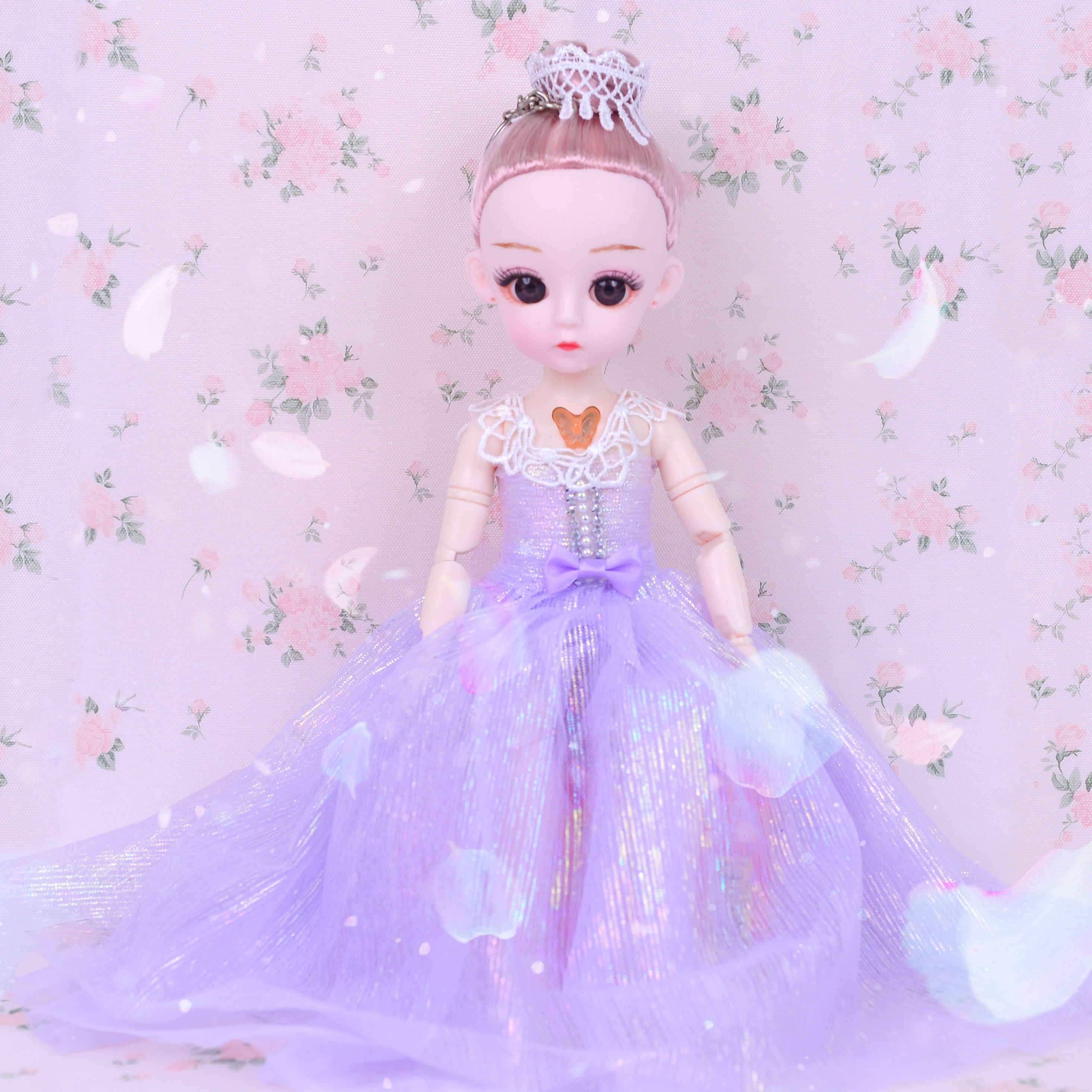 Lined glue 20 cm new opportunity Barbie wholesale ballet wedding dress set doll girl gift