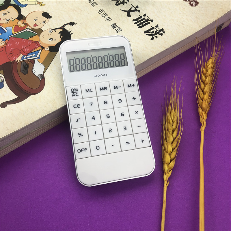 计算器5S手机式直板10位数计算口袋便携简单彩色外贸畅销计算机详情5
