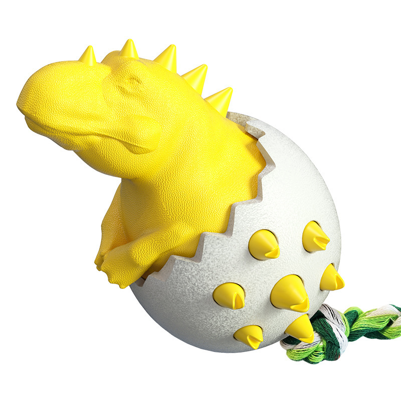 The dog toy factory wholesals new pet toys, wild boar eggs, dinosaur eggs, toothbrushes, teeth grinding, teeth cleaning and durable toys details Picture