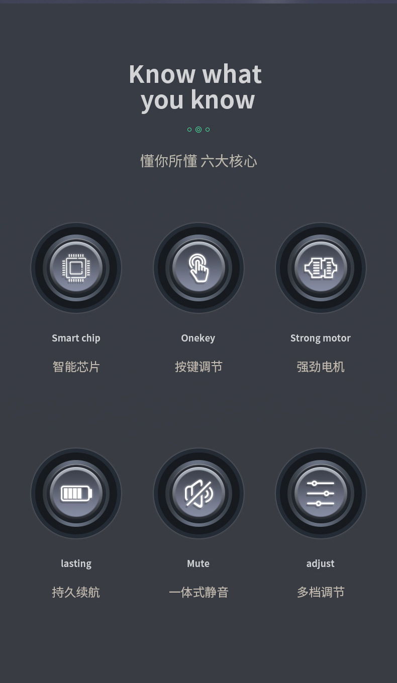 USB按摩枪筋膜仪肌肉放松震动枪棒按摩健身器材颈膜抢 筋膜枪详情2