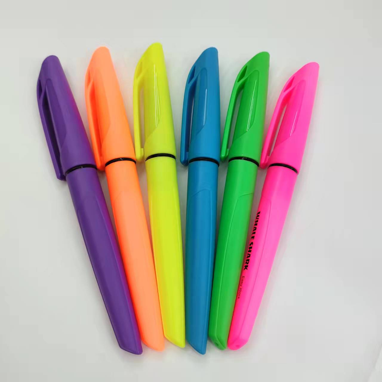 彩色荧光笔学生重点标记笔大容量记号笔详情7