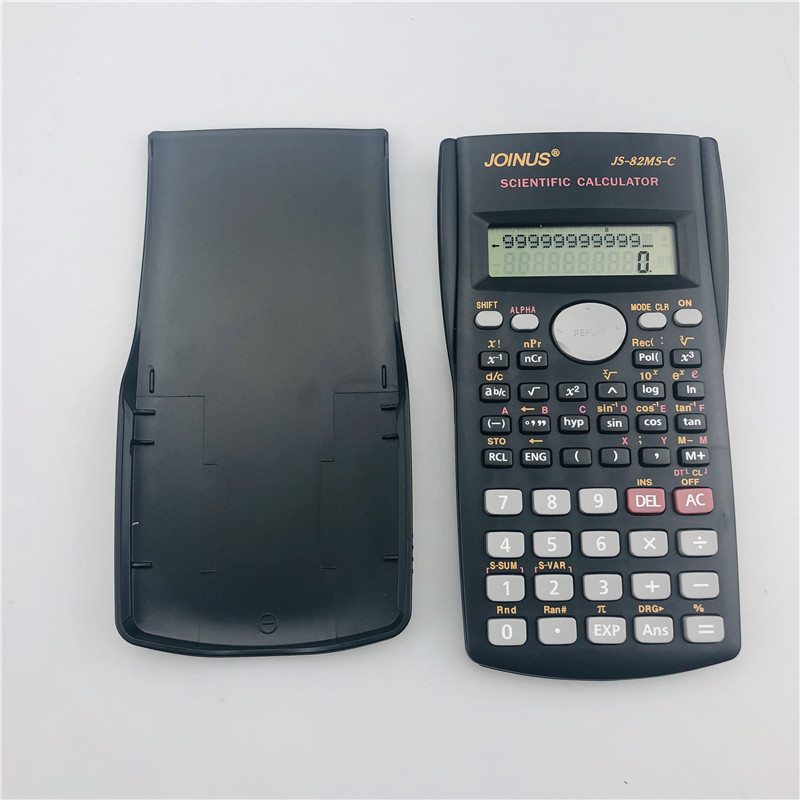 科学函数计算器从成JS-82MS-C电子版大号黑色中 高学生学习考试专用计算机详情6