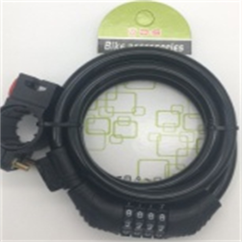 (specific price negotiable) bicycle lock 10*1200MM tasteless combination lock wire lock