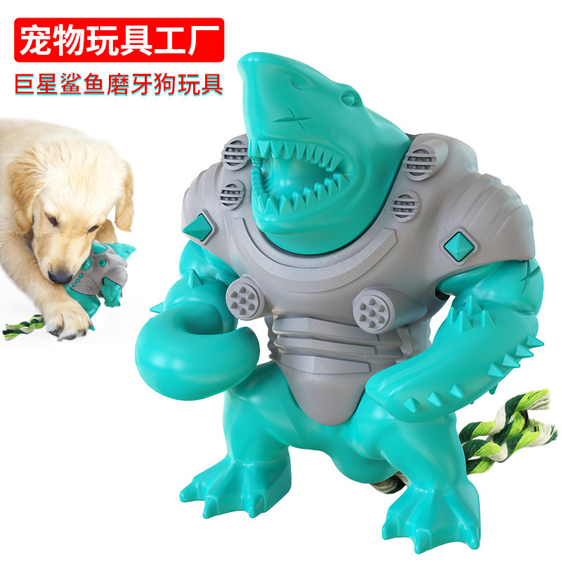 New dog toy star shark teeth grinding and cleaning figure-piece Dog toy, tear-resistant Amazon Ball pet supplies details Picture