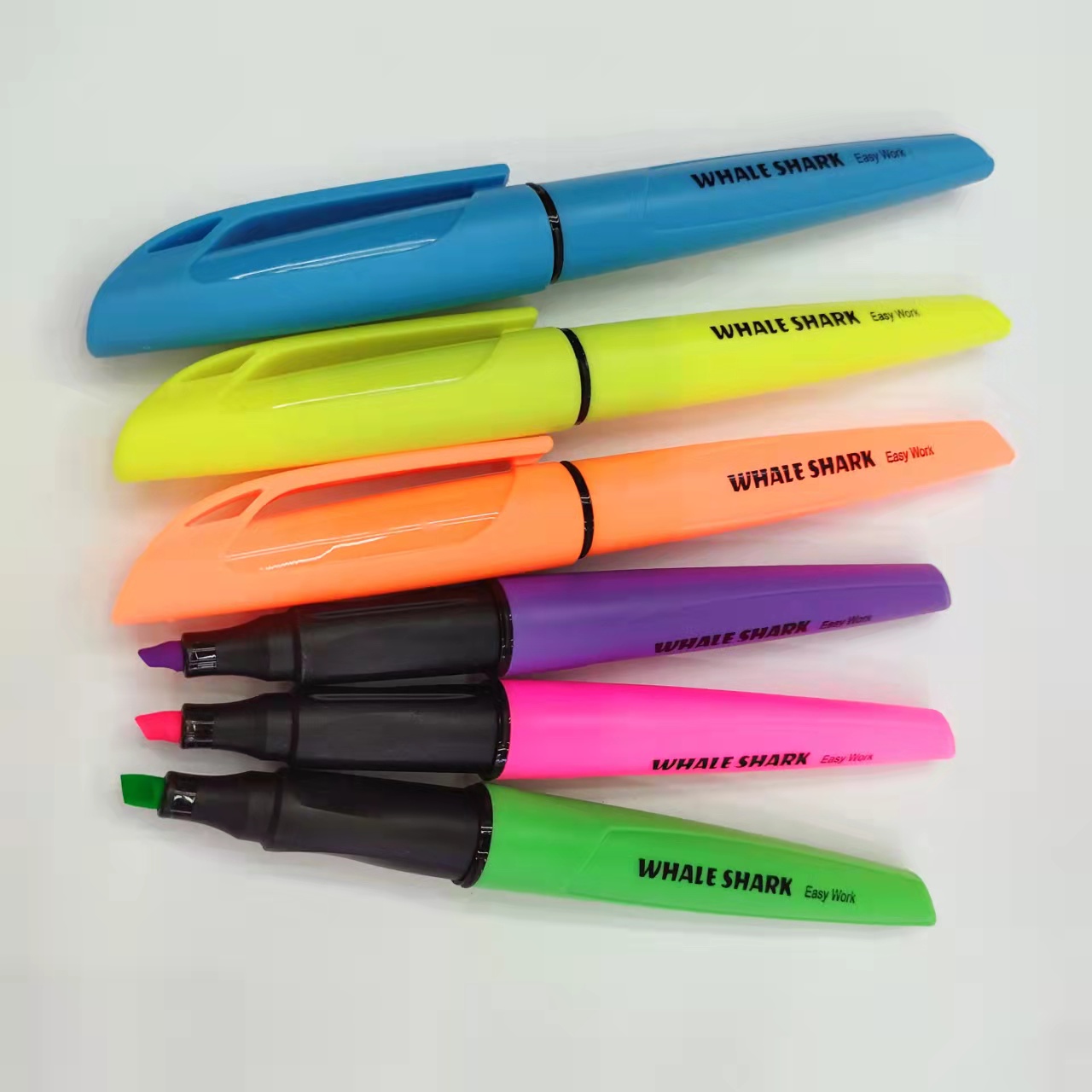 彩色荧光笔学生重点标记笔大容量记号笔详情3