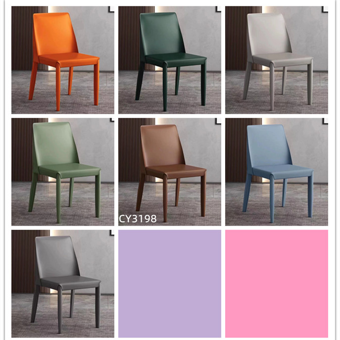 北欧餐椅家用轻奢现代椅子靠背凳子简约酒店小户型餐厅网红椅详情3