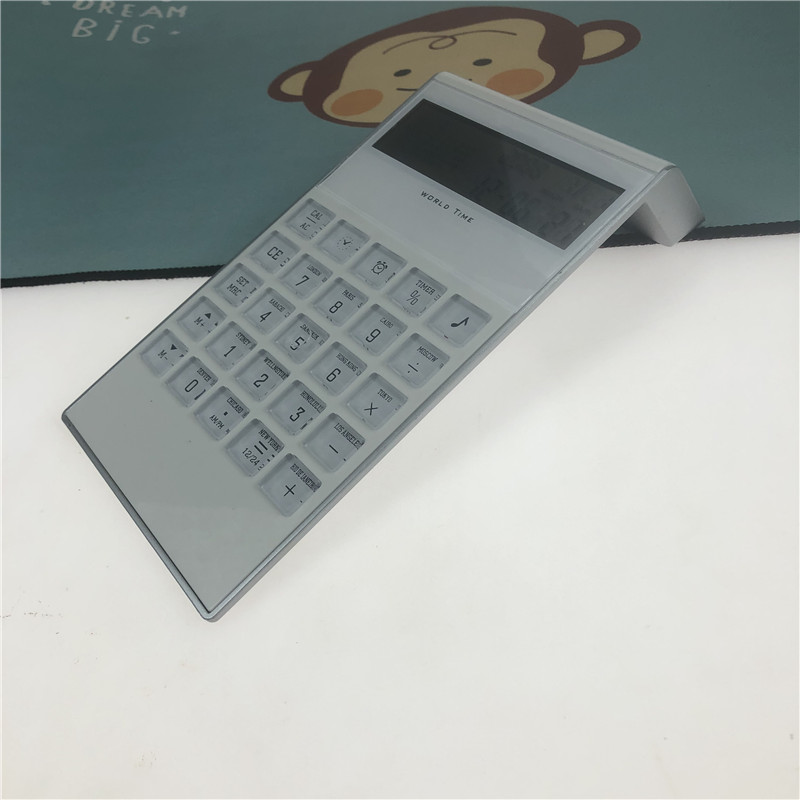 计算器万年历简约时尚高档商务定制LOG促销广告赠送礼品计算机会计办公多功能计算详情10