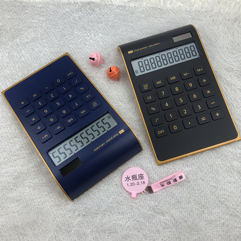计算器高档商务定制LOG促销展会赠送礼品计算机会计简约时尚大气办公计算器详情8