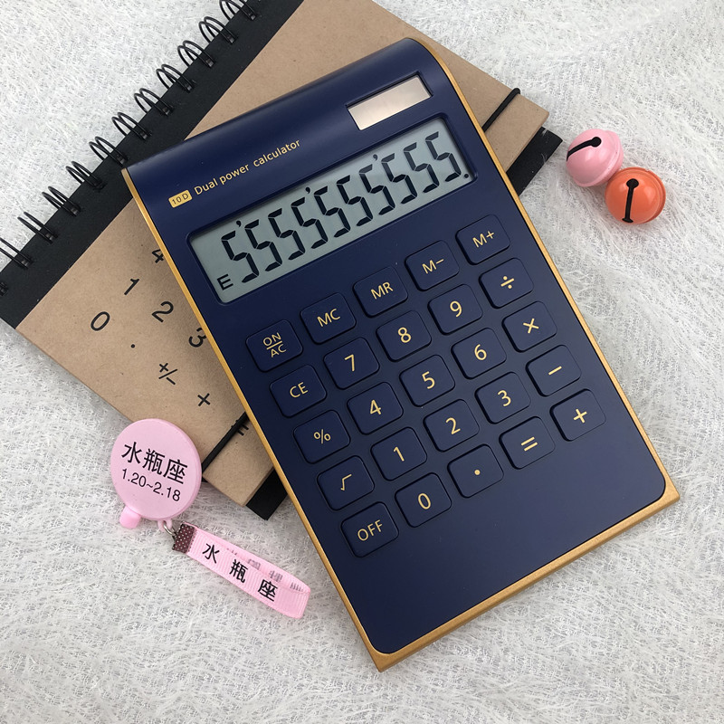 计算器高档商务定制LOG促销展会赠送礼品计算机会计简约时尚大气办公计算器详情12