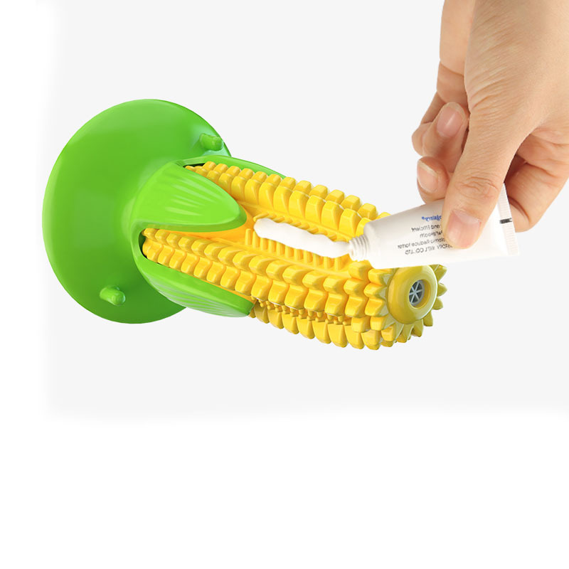 Amazon cross-border e-commerce suction cups, corn sounds, dog toys, teething sticks, chewing rubber, dog toothbrushes, pet supplies