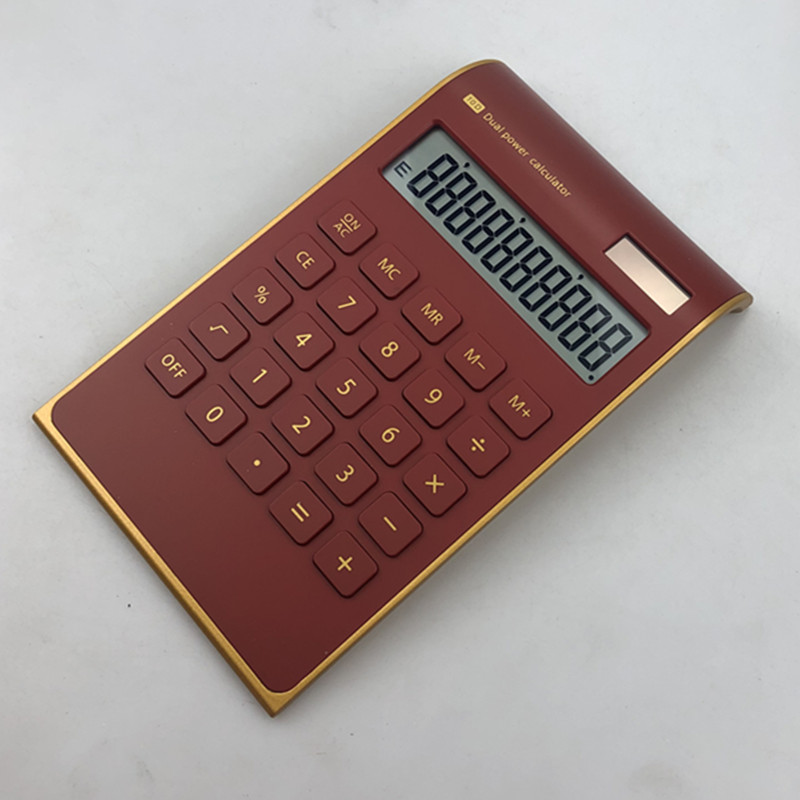 计算器高档商务定制LOG促销展会赠送礼品计算机会计简约时尚大气办公计算器详情16