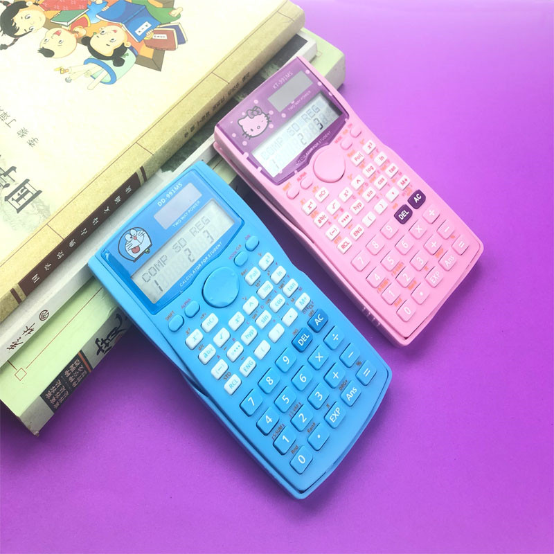 函数计算器KT-991科学计算机卡通韩版中小学高中生学生辅助数学作业科学函数计算机