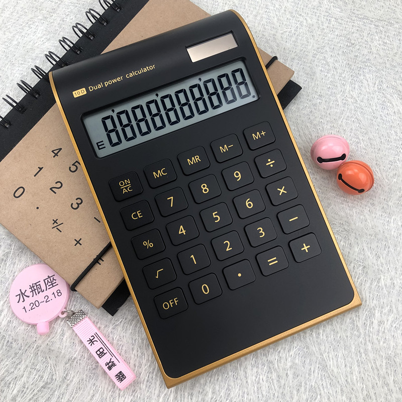 计算器高档商务定制LOG促销展会赠送礼品计算机会计简约时尚大气办公计算器详情9