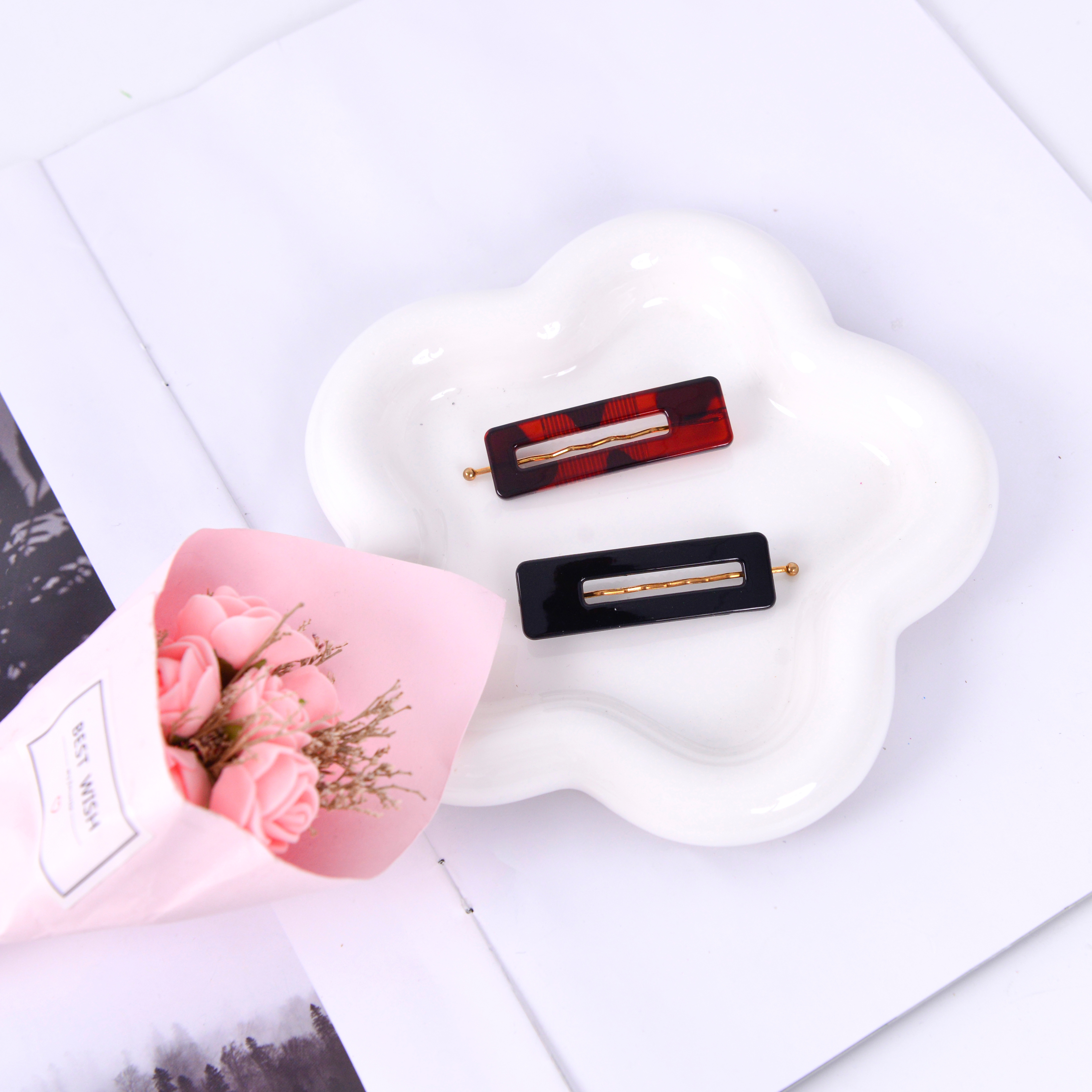 Manufacturers direct hair accessories classic hair clip BB clip fringe clip clip water drop clip