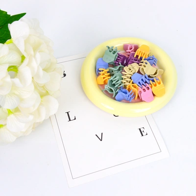 Rainbow name headdress hair accessories mini cute small grab clip clip bangs clip grab card clip thumbnail