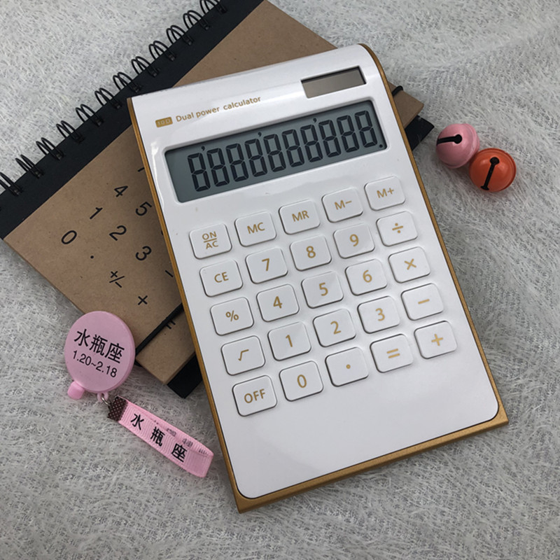 计算器高档商务定制LOG促销展会赠送礼品计算机会计简约时尚大气办公计算器详情10