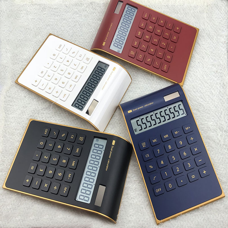 计算器高档商务定制LOG促销展会赠送礼品计算机会计简约时尚大气办公计算器详情4