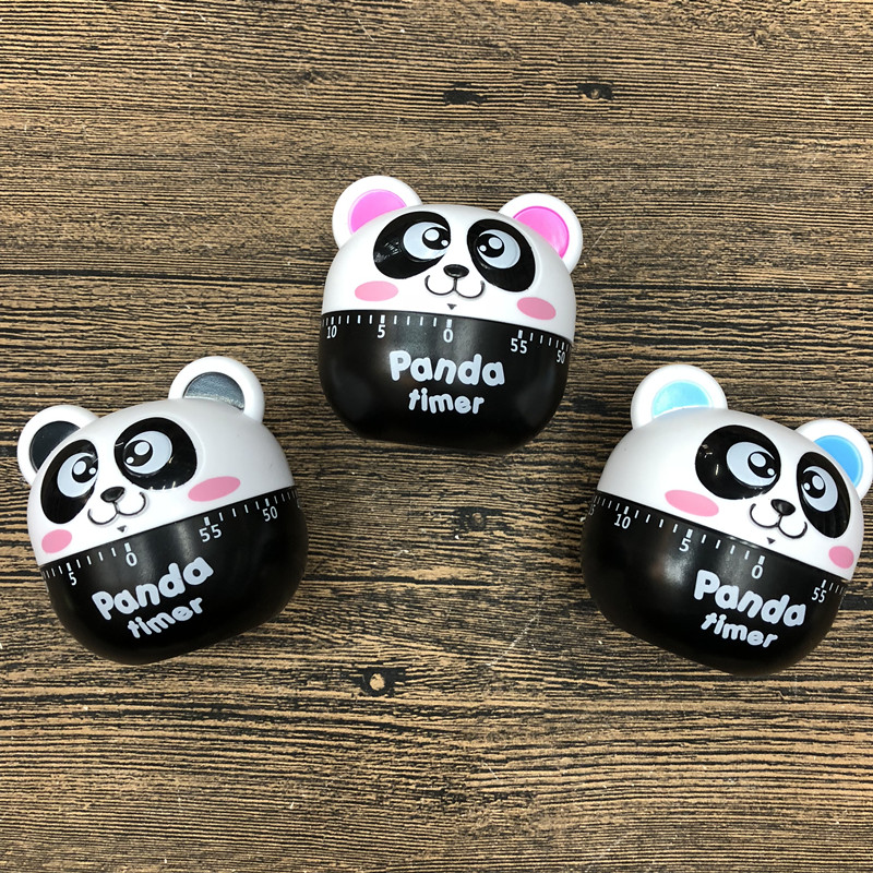 机械计时器RB-508新款卡通熊猫定时器可爱呆萌厨房美容午睡计时器详情17