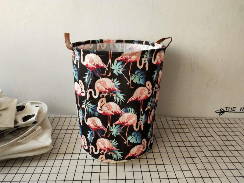 印花收纳袋，收纳场景，书房，客厅，阳台，卧室，棉麻材质详情10