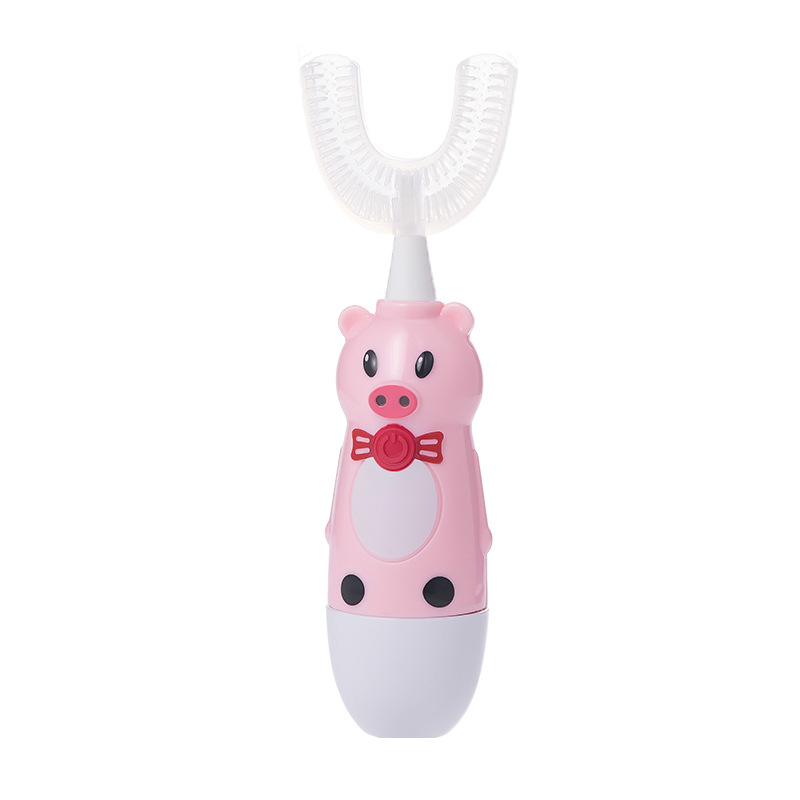 Children's electric toothbrush U-shaped