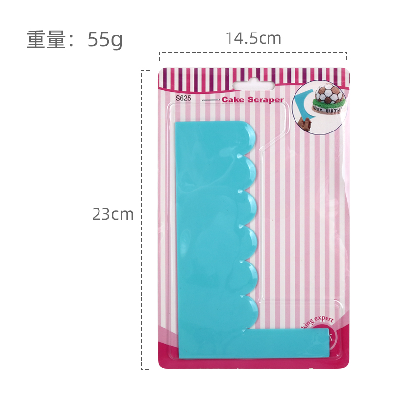 裱花工具蛋糕奶油刮板 塑料面团刮板烘焙切面刮片刮板梳详情11