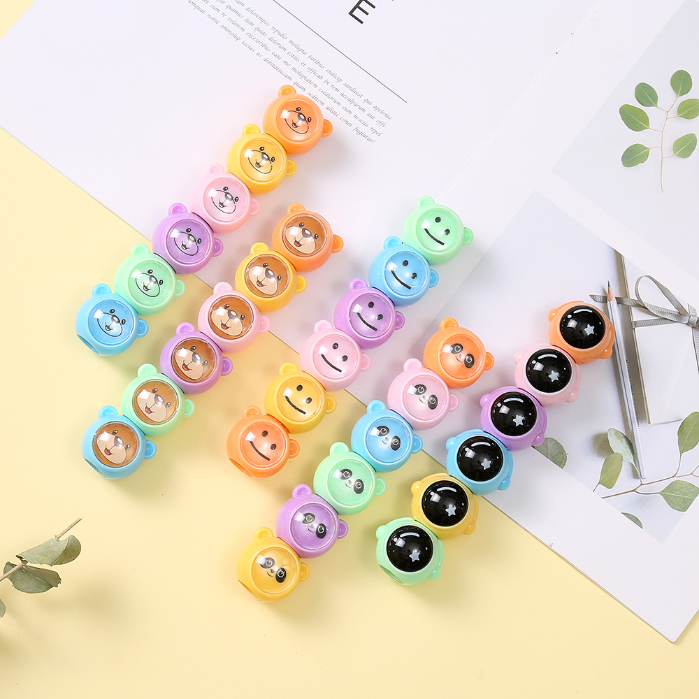 Five-color astronaut shaped spliced highlighter key marking pen pic 4