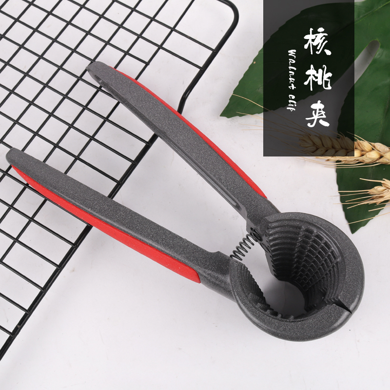 漏斗型铝合金核桃夹子外贸坚果夹食品夹松子夹详情1