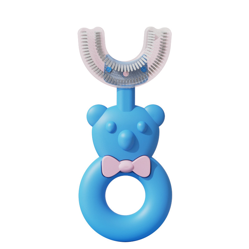 New U-shaped toothbrush for kids