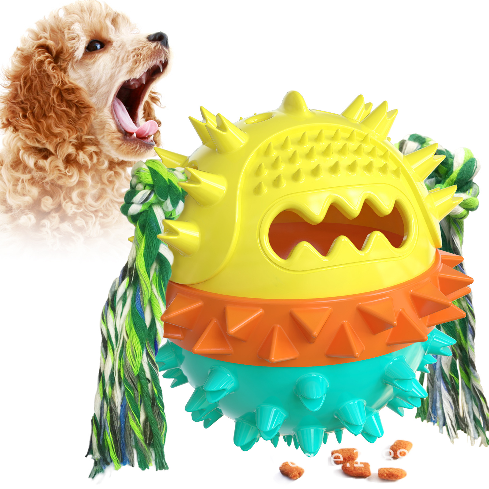 Amazon's new pet products: Dog teething sticks, sound-making dog toys, squeaking dog food balls wholesale Specification image