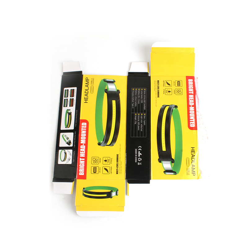 New night fishing headlamp cob lighting outdoor headlamp with four-speed variable light, outdoor waterproof morning running headlamp Application Scenario