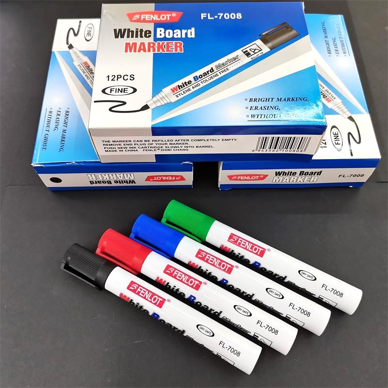 FENLOT whiteboard pen children's drawing blackboard pen black red blue green teaching brush pen water-based marker thumbnail