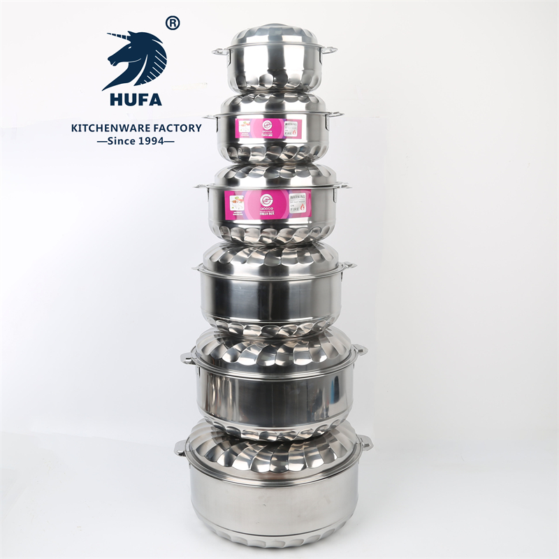 All steel orchid preservation pot with magnetic stainless steel preservation pot all steel flower double ears preservation pot double preservation pot preservation cooking pot kitchen products export Specification drawing